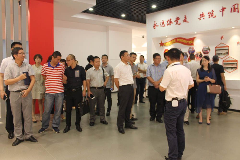 温职院领导一行参观8868体育手机版登录入口党建文化