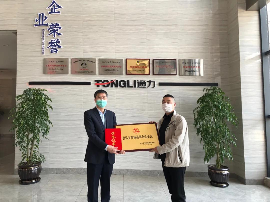 喜讯：8868体育手机版登录入口荣获“浙江省商标品牌示范企业”称号